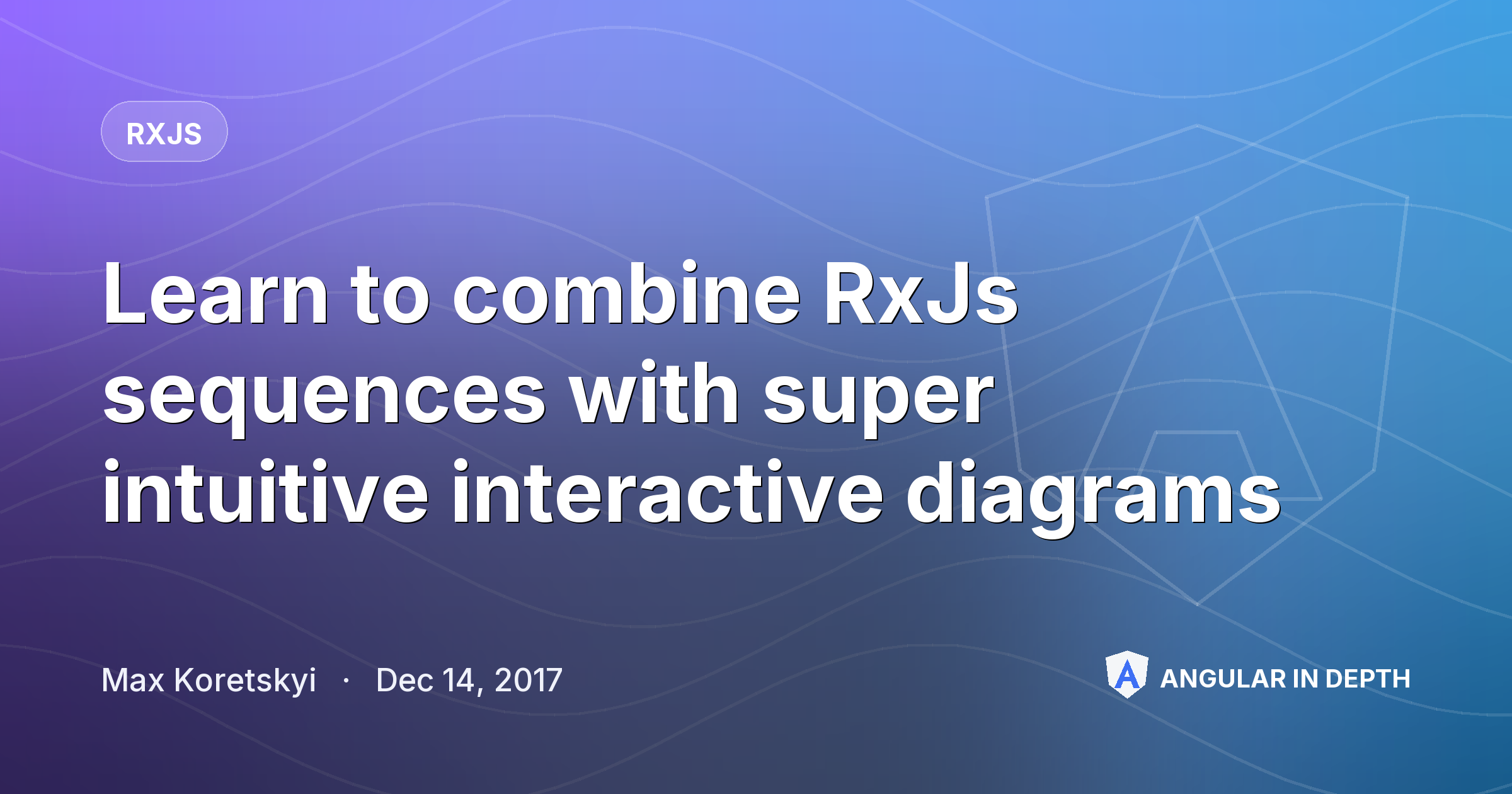 Learn to combine RxJs sequences with super intuitive interactive diagrams — RxJS article by Max Koretskyi on Angular In Depth