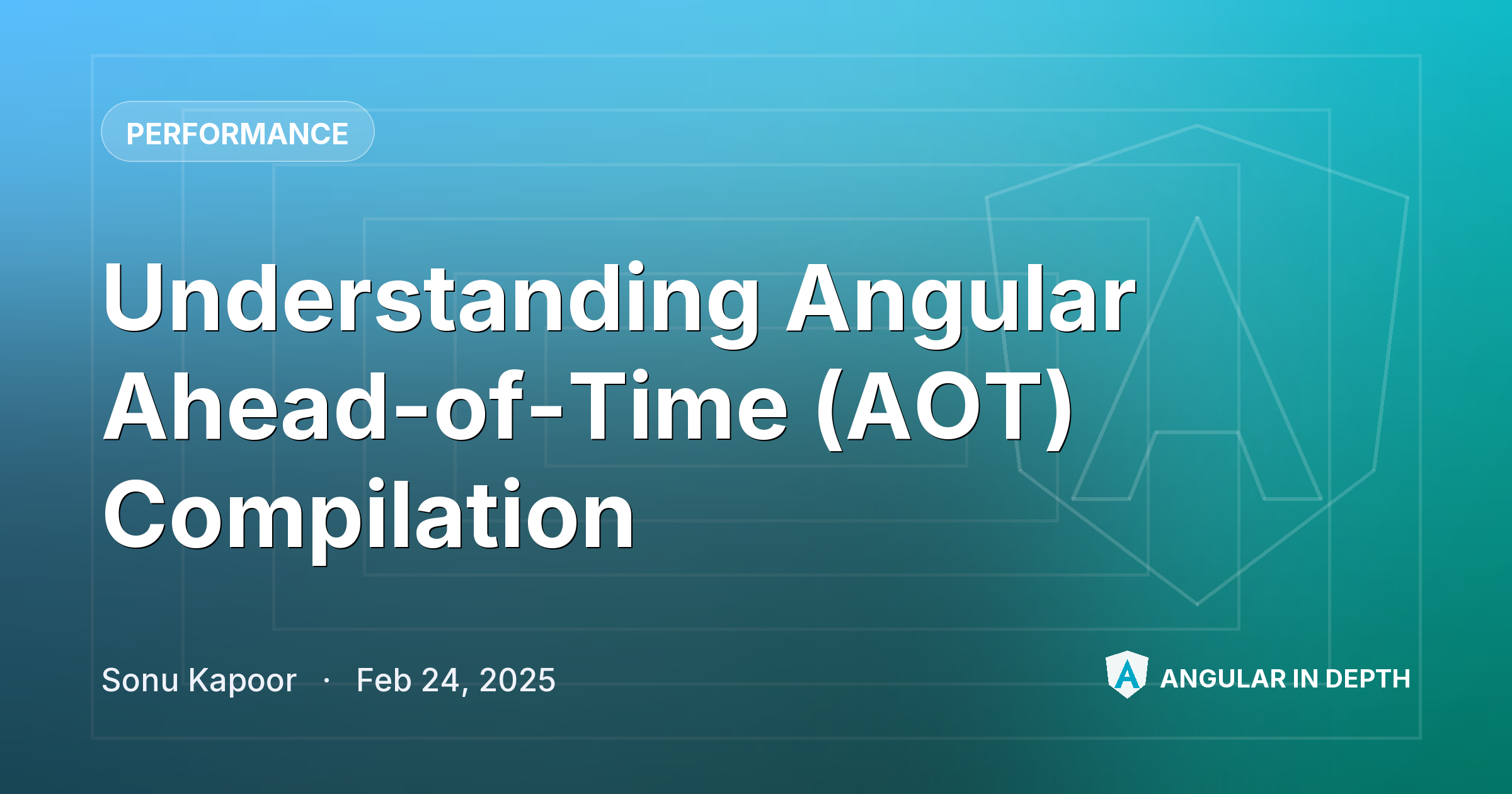 Understanding Angular Ahead-of-Time (AOT) Compilation — Performance article by Sonu Kapoor on Angular In Depth