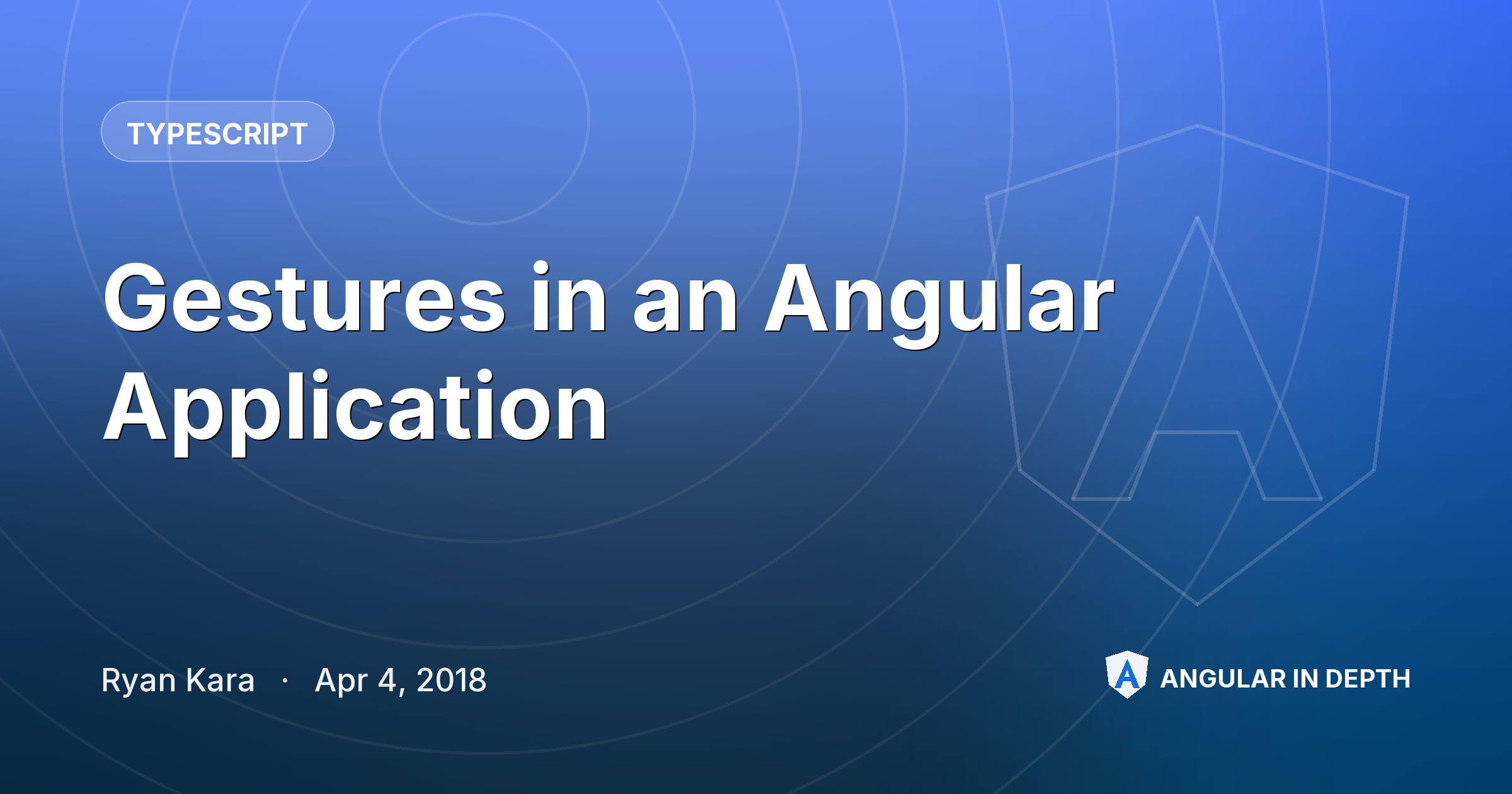 Gestures in an Angular Application — TypeScript article by Ryan Kara on Angular In Depth