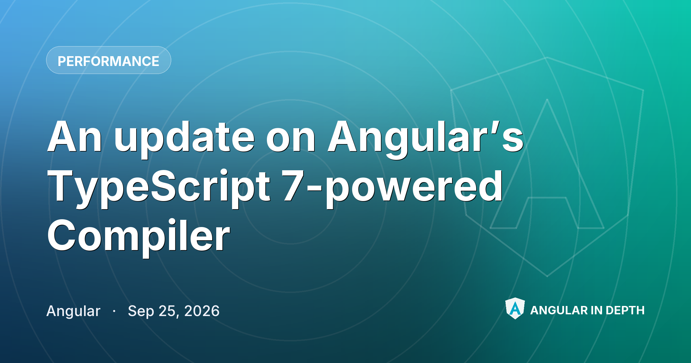 An update on Angular’s TypeScript 7-powered Compiler An update on Angular’s TypeScript 7-powered Compiler — Performance article by Angular on Angular In Depth