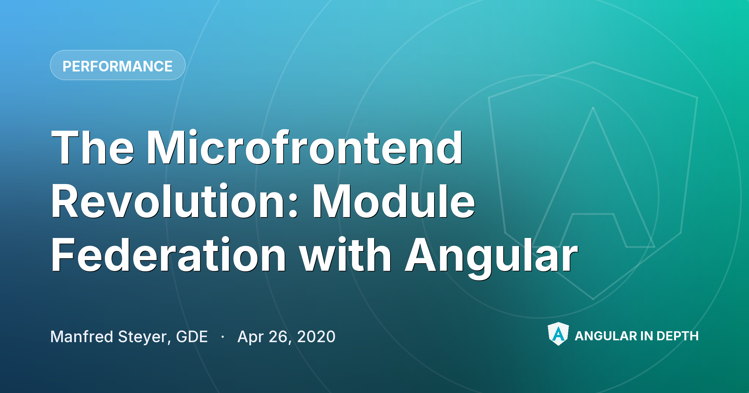 The Microfrontend Revolution: Module Federation with Angular — Performance article by Manfred Steyer, GDE on Angular In Depth