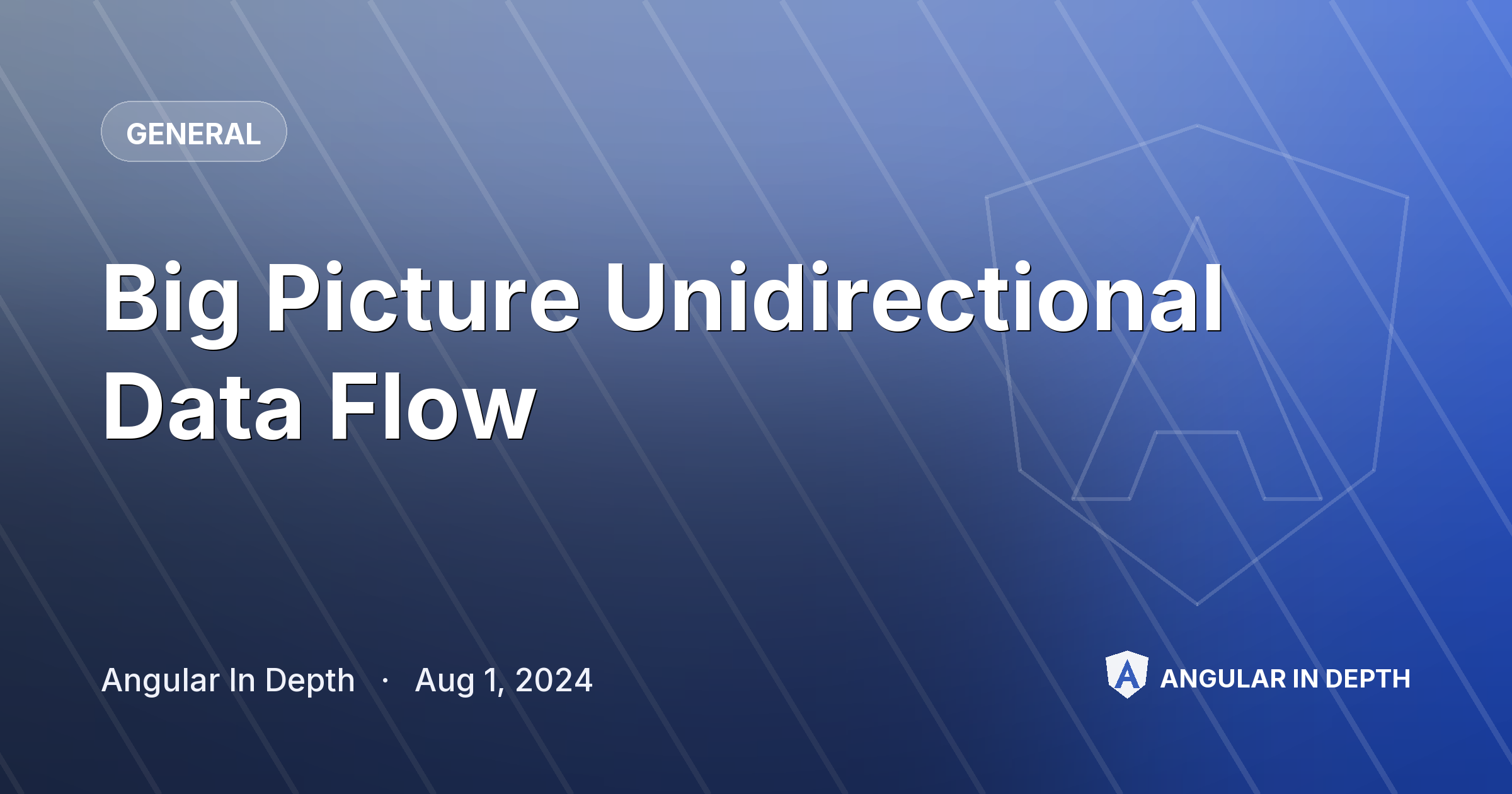 Big Picture Unidirectional Data Flow — General article by Angular In Depth on Angular In Depth