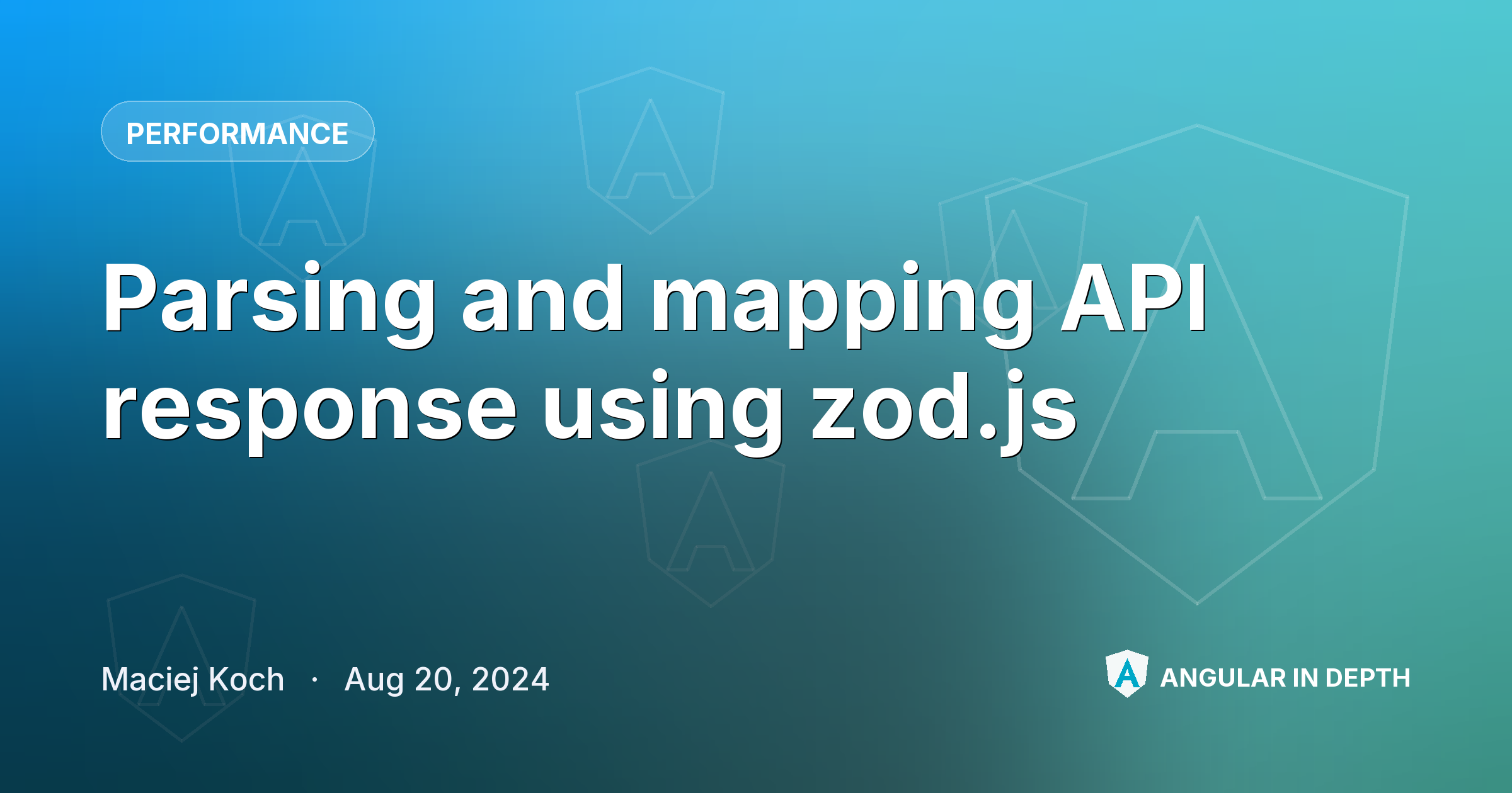 Parsing and mapping API response using zod.js — Performance article by Maciej Koch on Angular In Depth
