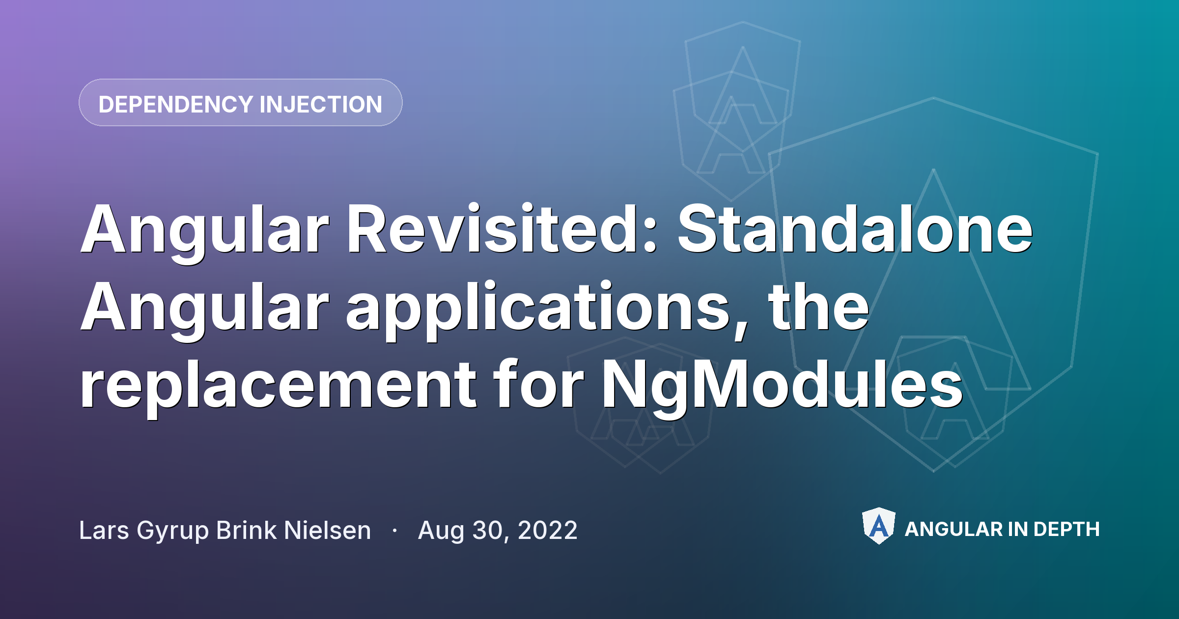 Angular Revisited: Standalone Angular applications, the replacement for NgModules — Dependency Injection article by Lars Gyrup Brink Nielsen on Angular In Depth