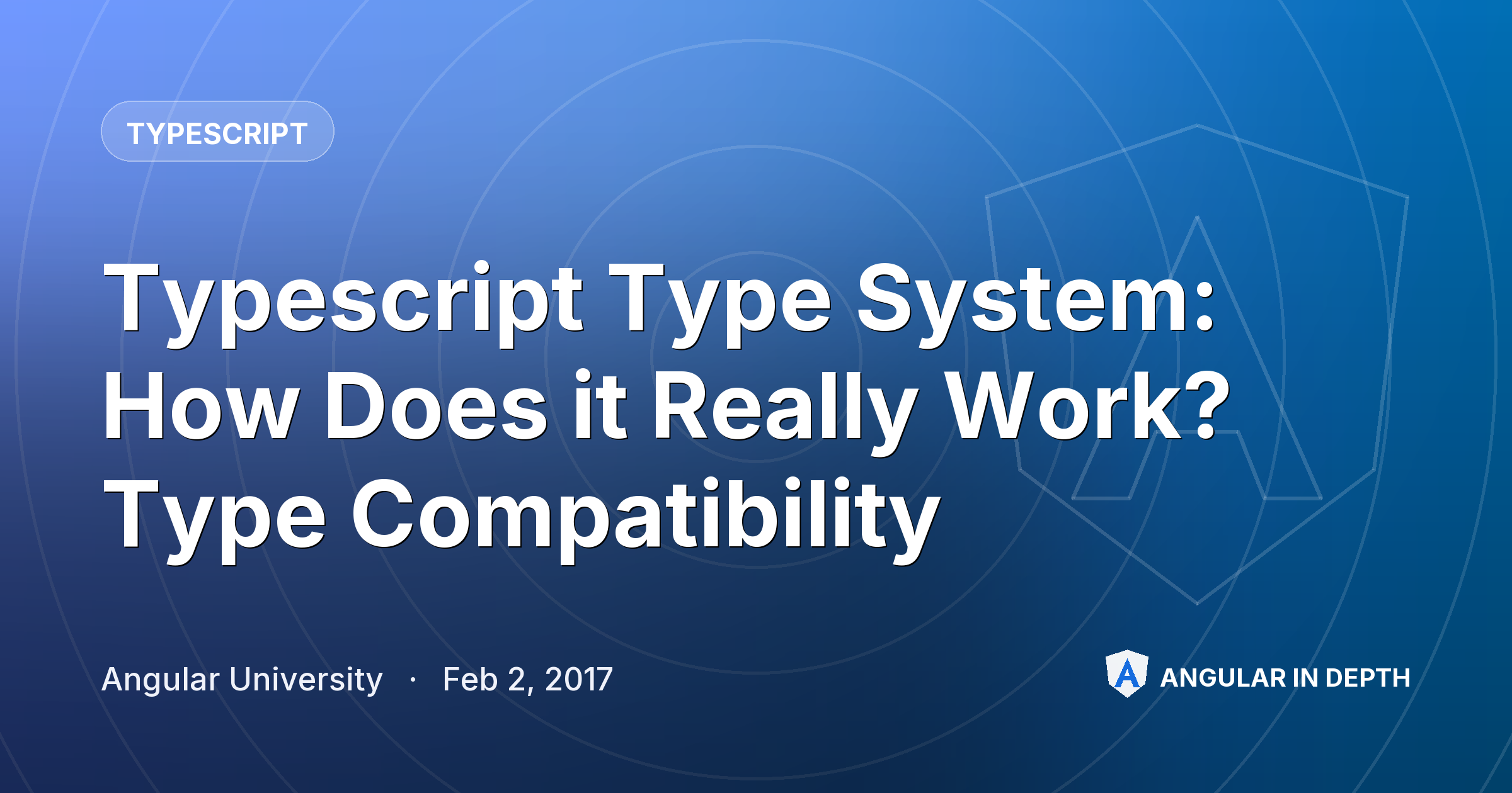 Typescript Type System: How Does it Really Work? Type Compatibility — TypeScript article by Angular University on Angular In Depth
