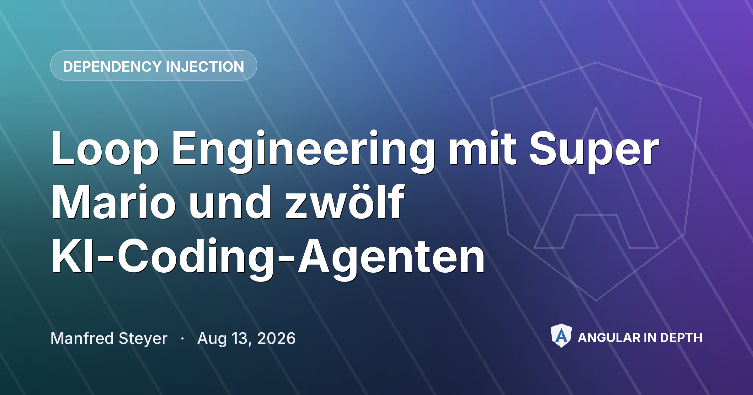 Loop Engineering mit Super Mario und zwölf KI-Coding-Agenten — Dependency Injection article by Manfred Steyer on Angular In Depth